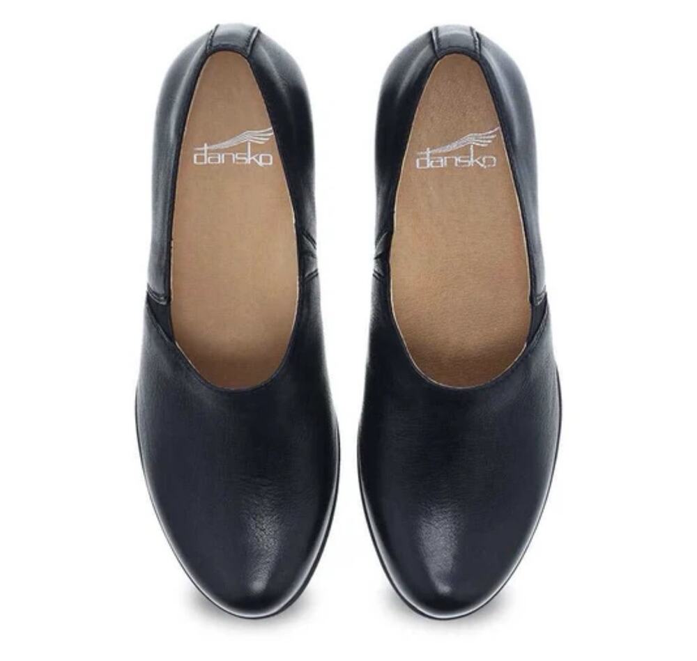 Dansko Camdyn (Black Leather ) Women's 39 Shoes US 8.5-9